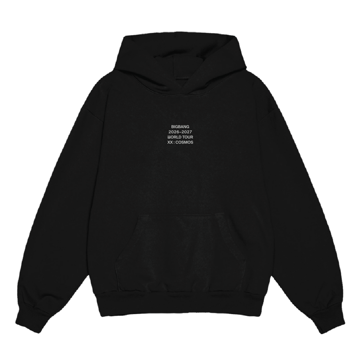 [COSMOS] | BIGBANG TOUR HOODIE BLACK