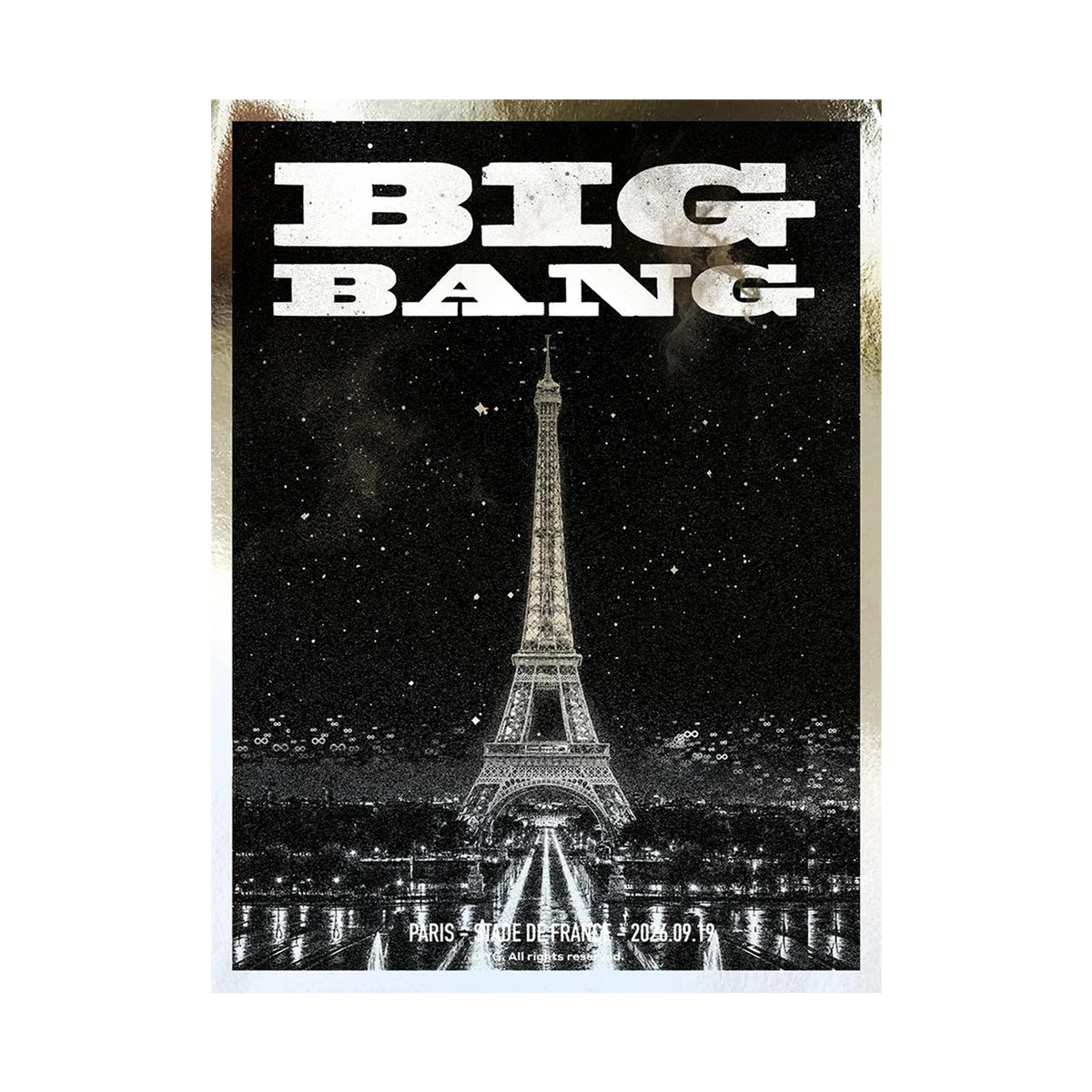[COSMOS] | BIGBANG POSTER PARIS EDITION